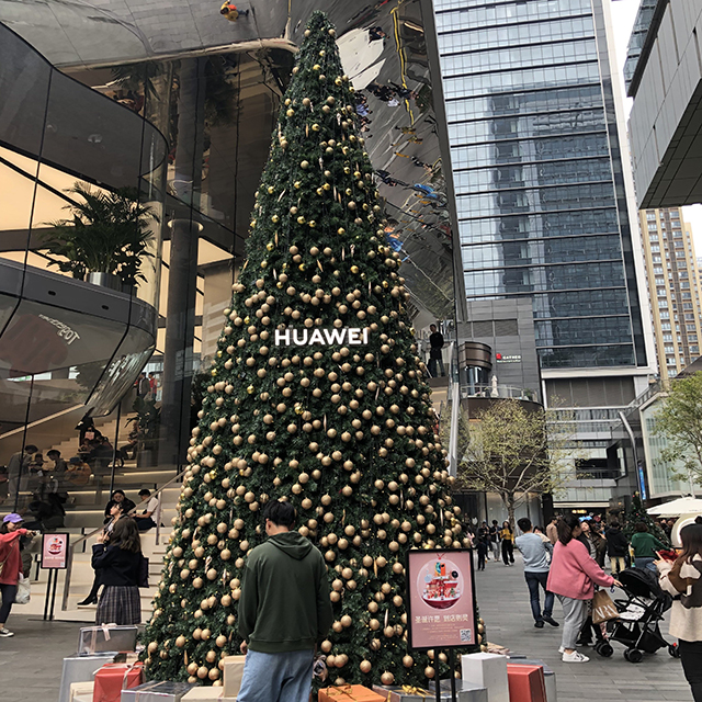 New christmas tree 2022 large outdoor Christmas decoration christmas light up lawn tree - 图片 5