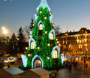 New christmas tree 2022 large outdoor Christmas decoration christmas light up lawn tree - 图片 3