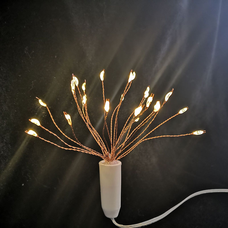 New custom festive atmosphere dandelion lamp LED fireworks chandeliers & pendant lights