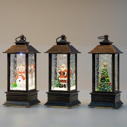 Christmas Led Lantern Indoor Led Retro Oil Lamp Decoration