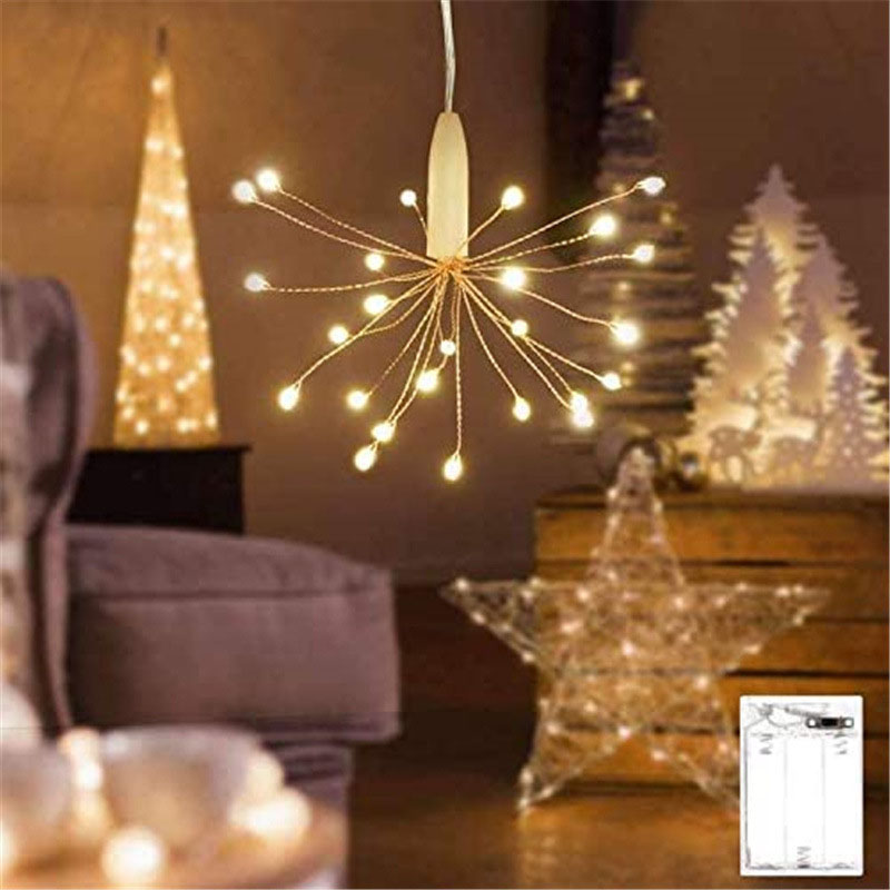 New custom festive atmosphere dandelion lamp LED fireworks chandeliers & pendant lights - 图片 2