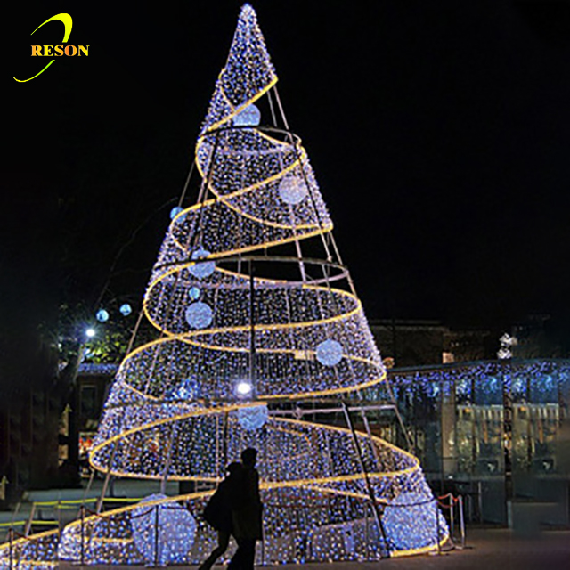 Event decoration government products giant lighting Christmas tree - 图片 5