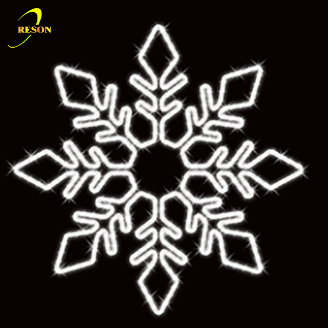 2021 New Snowflake Window Lights/ Big Outdoor Snowflake Lighting 90*90cm - 图片 3