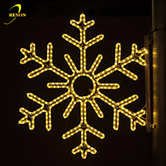 2021 New Snowflake Window Lights/ Big Outdoor Snowflake Lighting 90*90cm - 图片 5