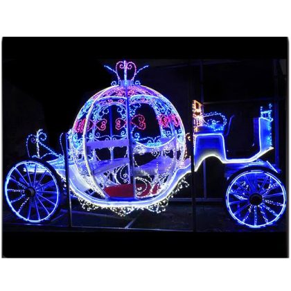 Motif Light For Holiday Horse Carriages For Sale Suitable For Christmas, Wedding, Party, Park