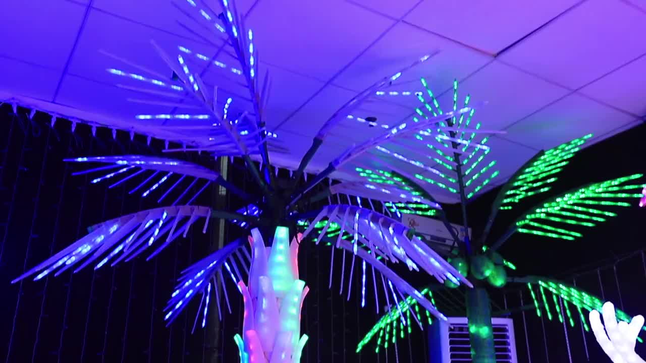 2022 Outdoor Led Tree Light Park Led Lamp Tree Road Landscape Led Tree - 图片 2