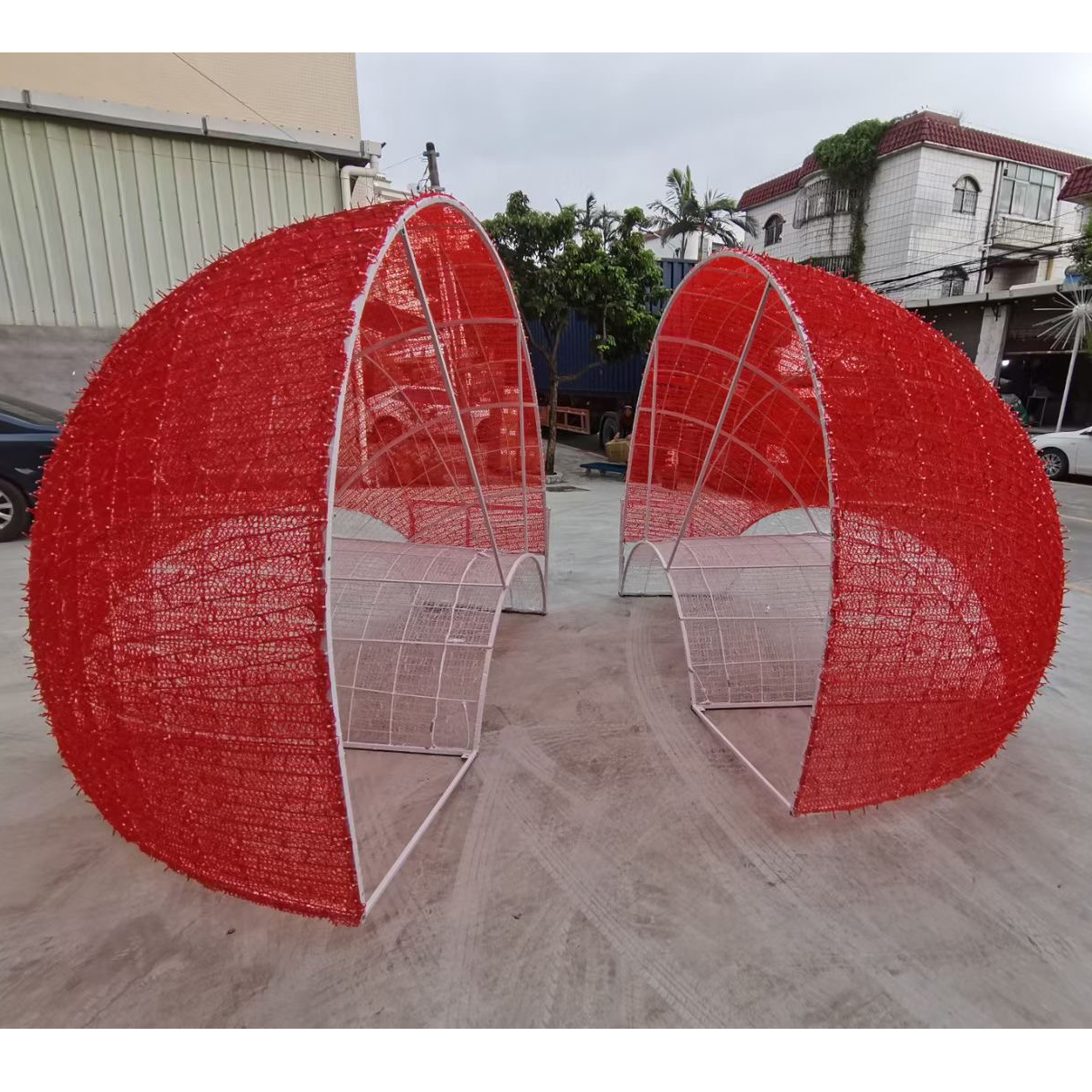 2021 Custom Oem Christmas Outdoor Motif Light Led Activity Decorations - 图片 3