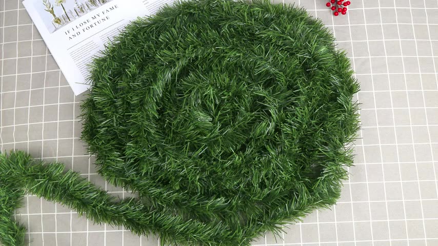 Decorative Round Christmas Wreaths With Led Lights - 图片 3