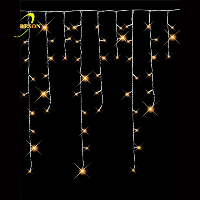 Christmas Wedding Decoration Hanging Decorative LED String Curtain Icicle Light