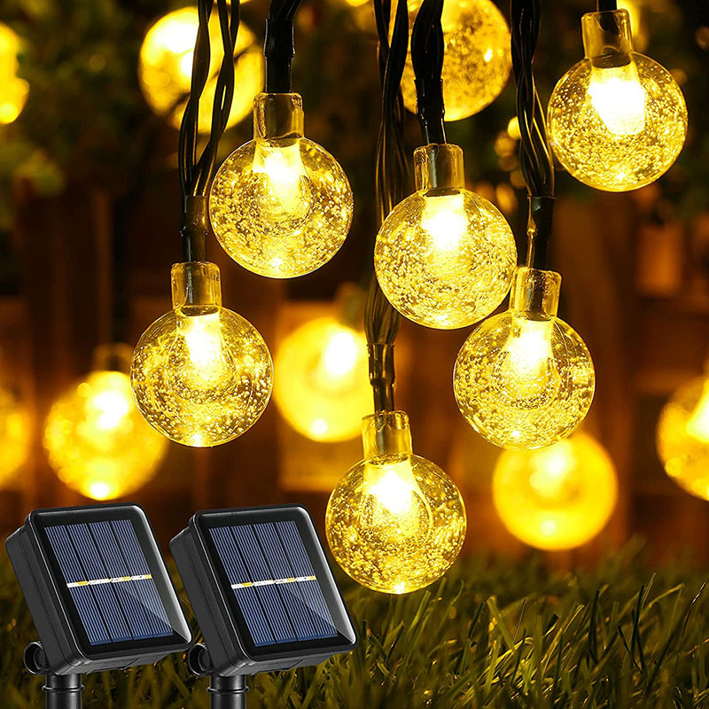 2021 New Outdoor Solar String Light 30 LEDs Suitable For Garden And Courtyard Party Decorations