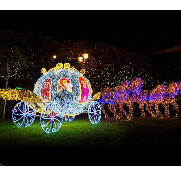 Motif Light For Holiday Horse Carriages For Sale Suitable For Christmas, Wedding, Party, Park - 图片 4