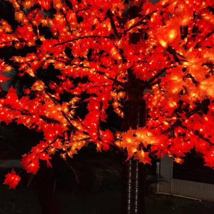 Outdoor Festival Maple Tree Light High Quality Waterproof Commercial Led Maple Tree