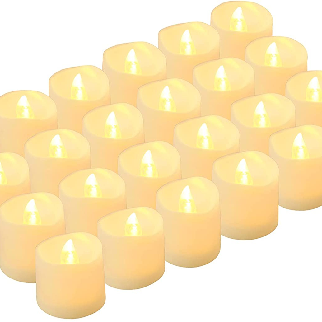 Warm White Wedding Decorative led candles lights