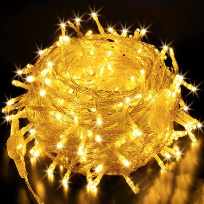Home gardening outdoor Christmas light decor waterproof string light holiday party lights