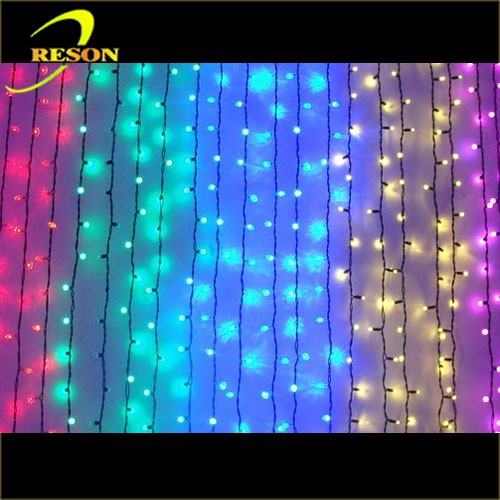 Outdoor Waterfall Christmas Ramadan Icicle Curtain Light - 图片 2