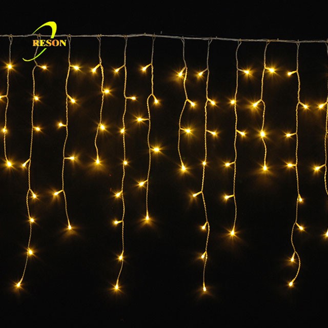 Christmas Wedding Decoration Hanging Decorative LED String Curtain Icicle Light - 图片 2