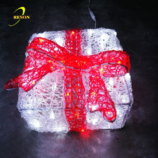 Christmas Party Decoration Christmas Gift Box 3d Customizable High Quality Unique Christmas Decoration Gift Boxes - 图片 2