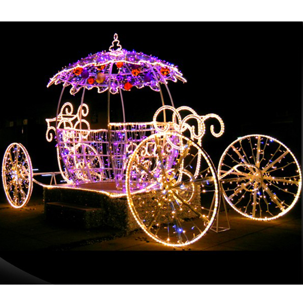 Motif Light For Holiday Horse Carriages For Sale Suitable For Christmas, Wedding, Party, Park - 图片 5