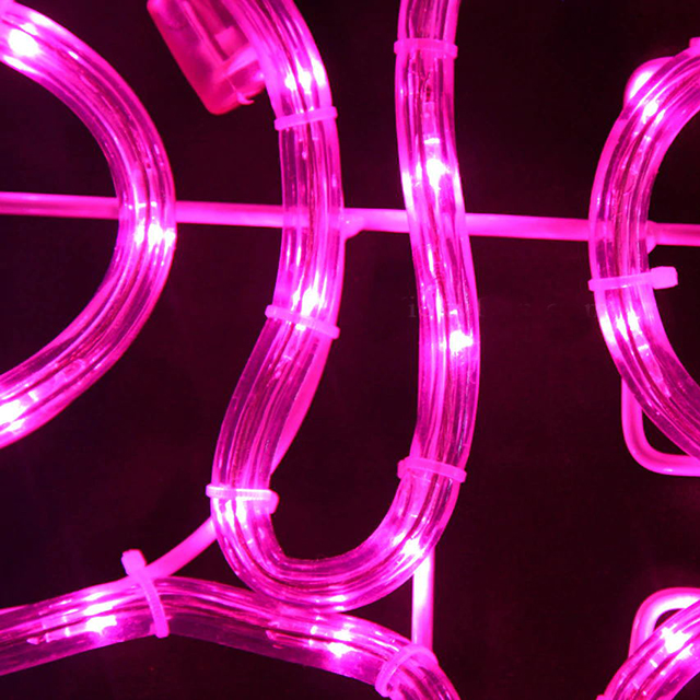 Housing Decoration Round 2 Wire Flexible Light LED String Rope Light - 图片 3