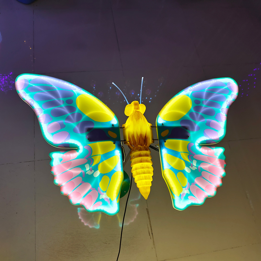 2022 New Outdoor Waterproof Led Butterfly Motif Light Christmas Motif Light For Garden Park - 图片 3