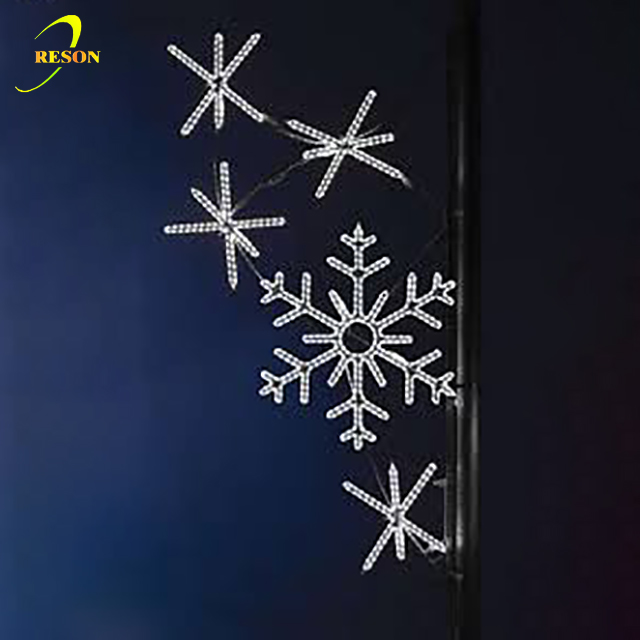 Waterproof Outdoor Holiday & Festival Motif Decoration Supplies Led Street Pole Lights - 图片 3