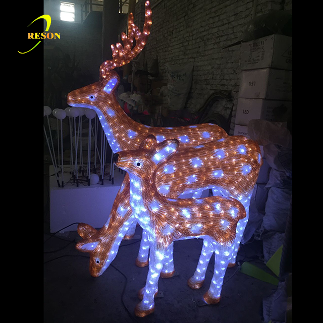 Christmas decoration motif lights Outdoor waterproof theme Epoxy Christmas lights - 图片 4