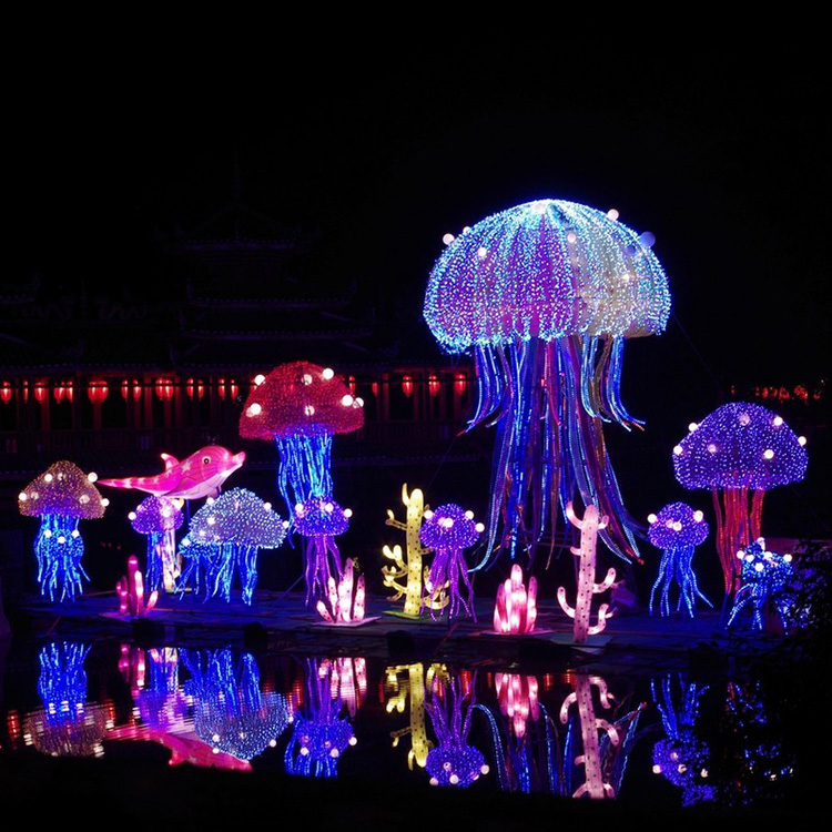 Holiday Lighting Customized Large Outdoor Christmas Gift Box Lights Permanent Christmas Lights - 图片 5