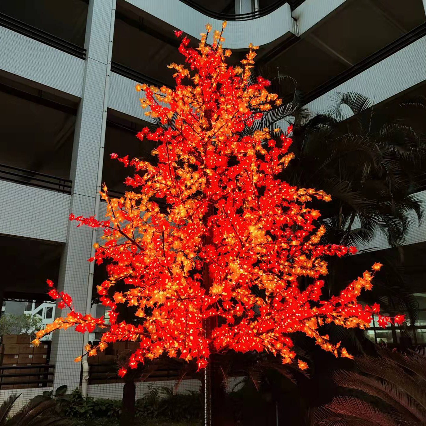 Outdoor Festival Maple Tree Light High Quality Waterproof Commercial Led Maple Tree - 图片 4