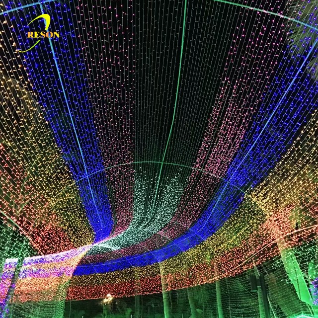 Christmas/event/holiday decoration outdoor led lighted tunnel arch - 图片 5