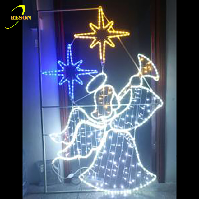 Modern street lighting waterproof Led street pole lights for Christmas holiday motif decoration - 图片 5