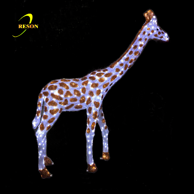 2019 new designs Christmas decoration party supplies led 3D animal elephant sculpture - 图片 5