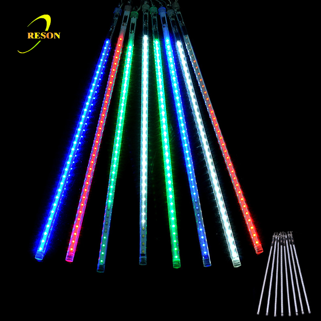 Double Side Led Meteor Holiday Decoration Lights - 图片 4
