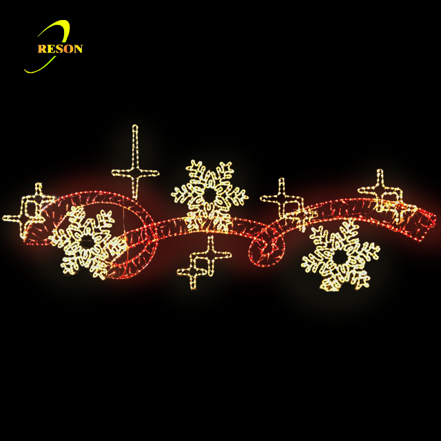 Commercial outdoor Christmas project decorations led across street motif lights - 图片 7
