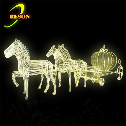 christmas decorations made in china cinderella carriage - 图片 6