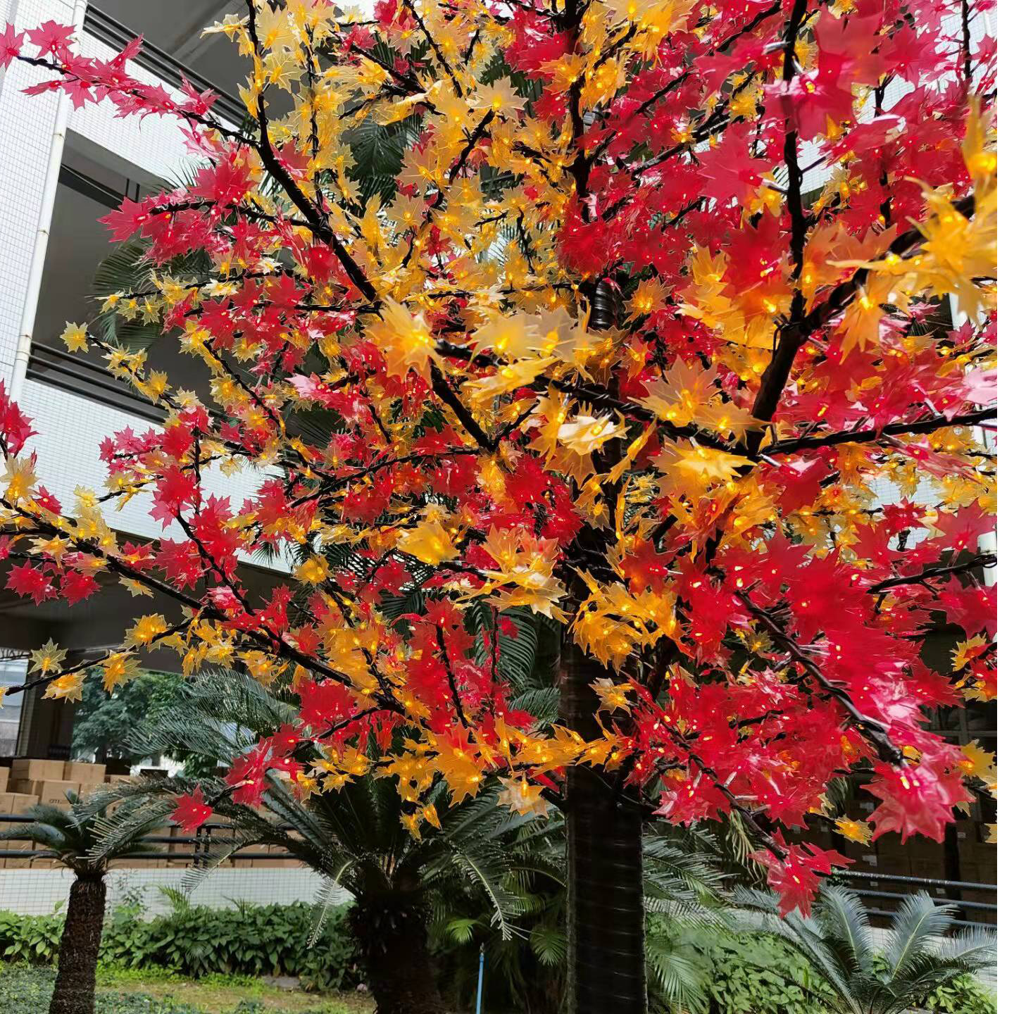 Outdoor Festival Maple Tree Light High Quality Waterproof Commercial Led Maple Tree - 图片 5