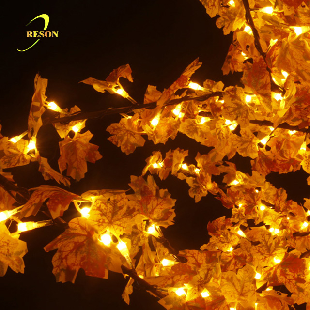 Wholesale Led Tree Maple Leaf For Christmas Tree With Led Lights Outdoor - 图片 5
