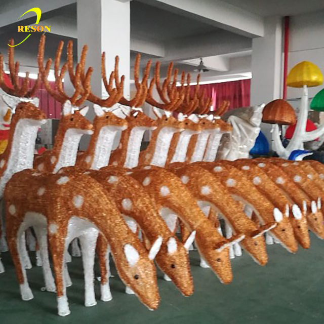 Christmas decoration motif lights Outdoor waterproof theme Epoxy Christmas lights - 图片 5