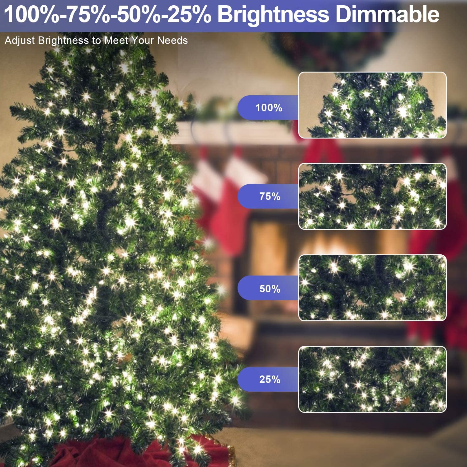 Holiday Party Family Apartment Lights For Room Decoration Shiny String Light High Quality Waterproof Party Lights - 图片 4