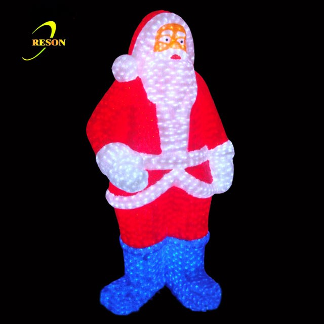 Factory Supply Display Garden Lde Santa Claus Display Garden Lights - 图片 7