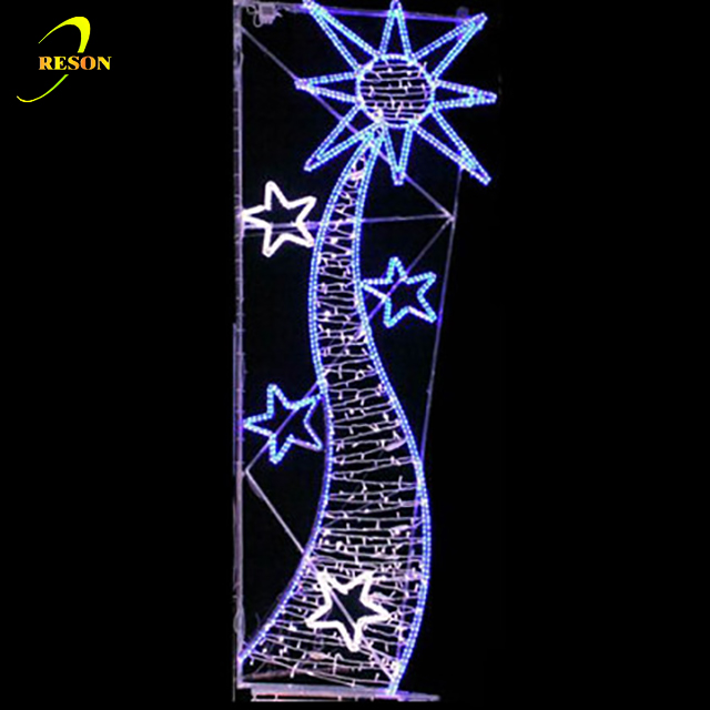 Waterproof Outdoor Holiday & Festival Motif Decoration Supplies Led Street Pole Lights - 图片 5