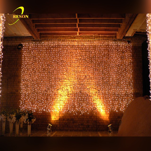 Outdoor Waterfall Christmas Ramadan Icicle Curtain Light - 图片 5