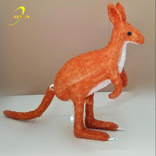 2019 new designs Christmas decoration party supplies led 3D animal elephant sculpture - 图片 6