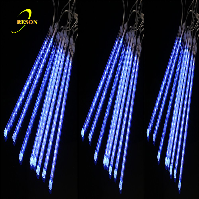 Double Side Led Meteor Holiday Decoration Lights - 图片 5
