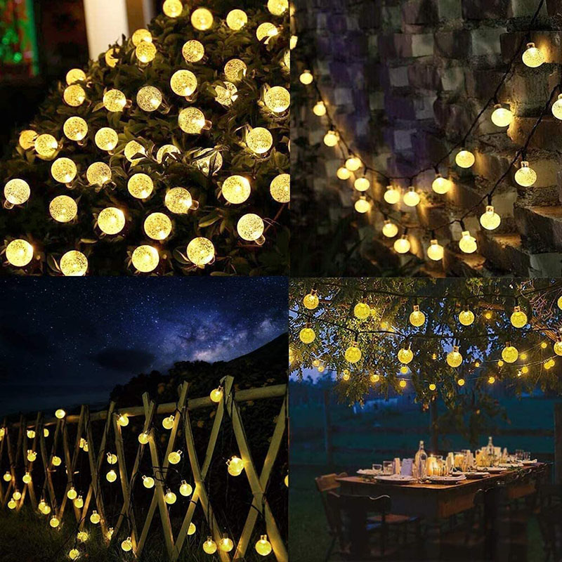 2021 New Outdoor Solar String Light 30 LEDs Suitable For Garden And Courtyard Party Decorations - 图片 5