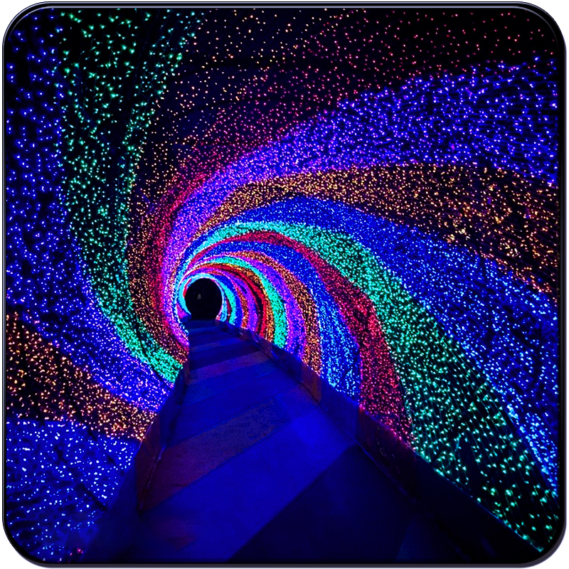Festival Decoration Arch Lights Indoor And Outdoor Corridor Arched RGB Led Tunnel Light - 图片 6