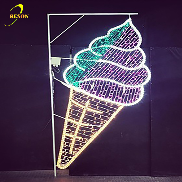 Waterproof Outdoor Holiday & Festival Motif Decoration Supplies Led Street Pole Lights - 图片 6