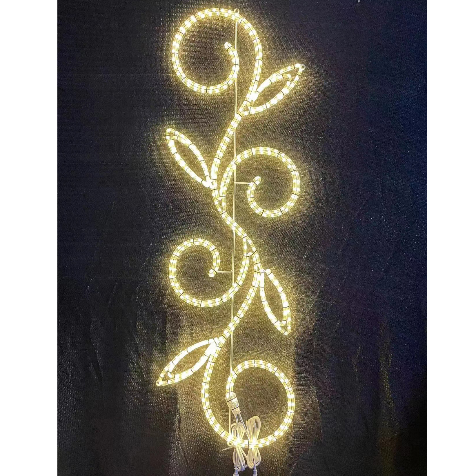 Outdoor 2D Street Festival Motif Light Led Snowflake Motif Light - 图片 7