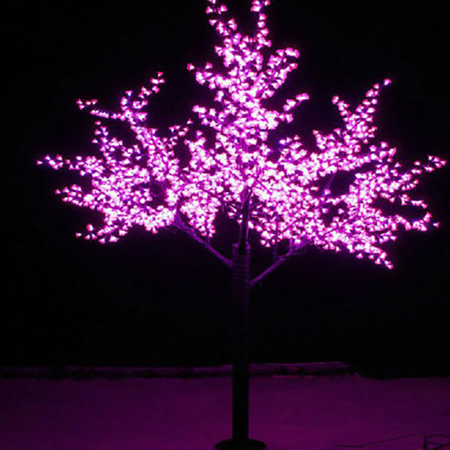 2022 high quality artificial outdoor led cherry blossom tree - 图片 7
