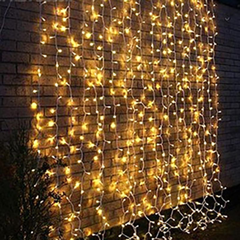Holiday Lighting Home Christmas Party Fairy Light Indoor LED Curtain Christmas Lights Curtain - 图片 2