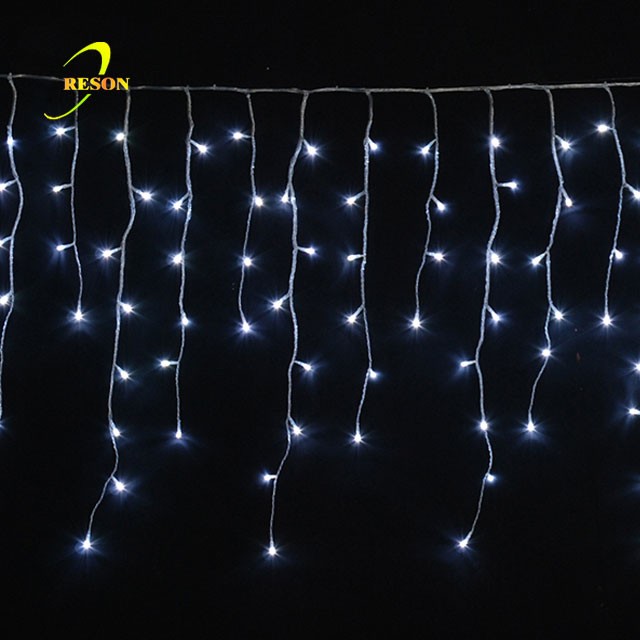 Christmas Wedding Decoration Hanging Decorative LED String Curtain Icicle Light - 图片 6